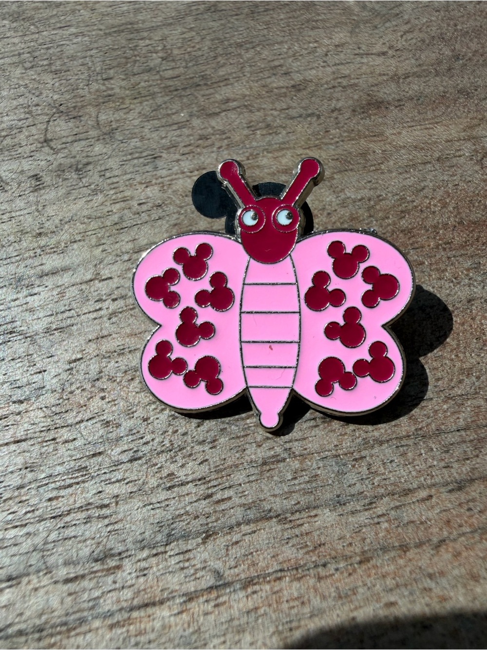4/$20 Disney hidden Mickey butterfly pin